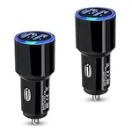 USB Car Charger, 2Pack 4.8A Fast Ch