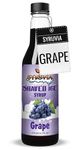 Syruvia Snow Cone Syrup 12.7oz - Grape Syrup For ShavedIce, Snow Cones, Slushies, Italian Soda, Popsicles. Kosher, Dairy Free.