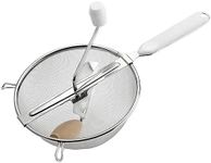 Westmark Strainer/Sieve, Diameter: 20 cm, Stainless steel/Plastic, Standard, Silver/White, 11972270