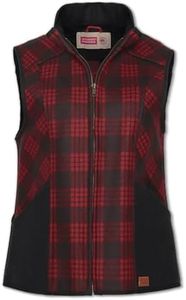 Stormy Kromer The Ida Outfitter, Black/Red Tartan, Large
