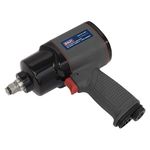 Sealey Air Impact Wrench 1/2" Sq Drive Composite - Twin Hammer - SA201