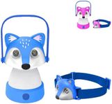 KidzAdventure Fox Kids Lantern and Headlight Set (Blue)