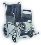 DAYS Heavy Duty Attendant Propelled Wheelchair, 51cm, Folding Back, DETAChable Swing Away Footrests & Armrests, Folds for Transport, Easy for Caregiver to Push