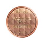 Rimmel London Radiance Brick, ultra-fine, multi-tonal bronzing powder, soft shimmer effects, glamorous, healthy looking glow, Cruelty-free