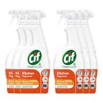6 X CIF POWER & SHINE KITCHEN SPRAY 700ml | 6 PACK BUNDLE