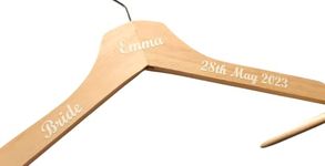 DIY Hanger Stickers Decals Labels for Coat/Dress Hangers, ideal for Bridal Party - 3 part Set - Choice of Colours