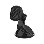Scosche MMWSM-XCES0 MagicMount Select Magnetic Phone, GPS, or Tablet Suction Cup Car Cell Phone Holder, 360 Degree Adjustable Head, StickGrip Suction Cup Phone Car Mount, Black