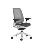 Steelcase Series 2 Ergonomic Office Chair With LiveBack Lumbar Support And 4D Armests Nickel/Anthracite