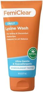 FemiClear® Restoratives Ultra-Gentle Feminine Wash, Made with Lysine & Lemon Balm, Natural Ingredients, Feminine Hygiene Products, Essentials for Vaginal Health (6FL oz)