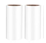 House of Quirk Lint Rollers Reusable Sticky Picker Cleaner Roller Easy-Tear Sheets Pet Hair Lint Roll 10cm Sheet Set of 2 Rolls 120 Sheets, 60 Sheets Each roll ((Set of 2))