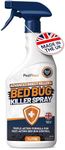Bed Bug Killer Spray - Made in The UK (1L Bottle) Bed Bug Spray Quickly Kills Bed Bugs at All Life Stages, Long Lasting Carpet Bug Killer Spray Protection Bed Bug Spray for Mattress and Bed Frames