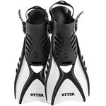 IST FK31 Otter Trek Fins for Swimming, Snorkeling, Scuba, Watersports White Small (Size:4-7)