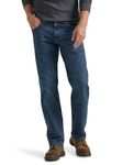Wrangler Men's Loose Fit Jeans (ZM200ST_Slate Blue_42W x 32L)
