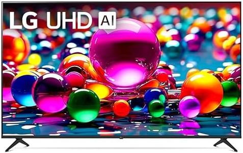 LG 75-Inch Class UHD AI 4K UA77 Series Smart TV w/AI Sound Pro, HDR10, 4K Super Upscaling, Filmmaker Mode, Wow Orchestra, Compatible with Alexa (75UA7700PUA, 2025)