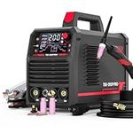 YESWELDER TIG Welder with Pulse 205Amp, Stick/DC TIG/Pulse TIG 3 in 1, 110&220V Dual Voltage TIG Welding Machine TIG-205P