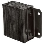 Guardian Dock Bumper 12" x 10" x 4.5" Horizontal Laminated Rubber