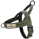 Dog Harness for Small Medium Large Dog No Pull, Reflective Escape Proof Adjustable No Pull Dog Harness, Dog Harness Dog Vest Harness