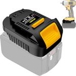 MT20DL Battery Adapter for Makita to Dewalt, TEPULAS Adapter Converter for Makita 18V Li-ion Battery BL1860 BL1830 BL1815 to Replace for DeWalt Battery, Work for DeWalt 20V Max Power Tools