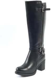 GABYLOU Bottes mollets larges XL - Modele Chrystel. Black23. 43