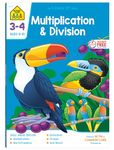 School Zone Multiplication & Division Grades 3-4 Workbook