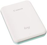 Canon IVY Mini Photo Printer for Smartphones (Mint Green) - Sticky-back prints, Pocket-size, Printer Only