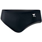 TYR Sport Men's Solid Racer Swim Suit (Black, 38)