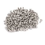 sourcingmap M4 x 10mm TV Computer LCD Monitor Stand Mounting Phillips Head Screw 200pcs