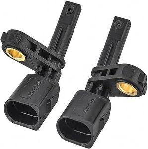 SPEEDWOW 2pc ABS Wheel Speed Sensor Front Left & Right OE 7H0927804 695481 WHT003856 Compatible with VW: Amarok/Beetle/Bora/Eos/Golf/GTI/Jetta/Passat/Cc/Rabbit/Tiguan;Audi：A3/TT;Porsche:Carrera GT