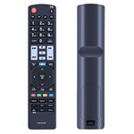 PZL AKB72975301 Replacement for LG Blu-ray Disc DVD Player Remote Control BD560C BD561 BD580 BD590 BD550 BD370 BD560 BD590C BD570 BD572 BD572N BD592 BD592N BX580 BX582 BX585 BD561N BD565 Series