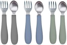 WeeSprout Toddler Utensils, 3 Forks