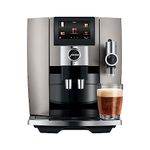 Jura J8 Midnight Silver dully automatic bean to cup coffee machine, 15555