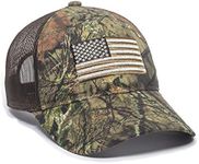 Outdoor Cap Men's Camouflage Americana Cap, One Size
