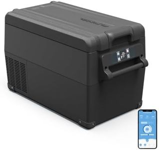 Alpicool NCF35 35L Compressor Car Refrigerator, Portable Camping Fridge DC 12v Freezer for TruckCampervanRVBoat, -20℃ to 20℃(Black)