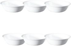 Corelle 6 Piece Winter Frost White Bowls Set (18 oz) by CORELLE