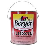 BERGER Luxol Hi Gloss Enamel-Phiroza Blue 4Ltr