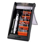 CATCHEX 8151 Precision Screwdriver Tool Kit Set - Black, 36 Pcs, 155 X 25 X 83