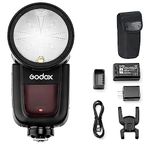 Godox V1-N Round Head Camera Flash Speedlite Flash for Nikon DSLR Camera