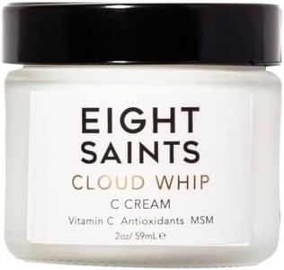 Eight Saints Skincare Cloud Whip Vitamin C Face Moisturizer Day Cream, Natural and Organic Face Cream For Women, Anti Aging Cream For Face To Reduce Fine Lines and Wrinkles, 2 Ounces (Unscented)