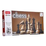 Funskool Games, Black And White Chess Board Set,Strategy Game, Adults and Family, Ages 7 and above