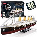 CubicFun Titanic 3D LED Puzzles for