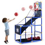 JOYIN Kids Arcade Basketball Game Set with Hoop for Kids Indoor Sport Play