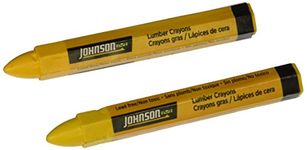 Johnson Level & Tool 3502-Y Lumber Crayon-2, Yellow