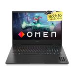 [Smart Choice] HP OMEN Gaming Laptop, AMD Ryzen 7 7840HS, 8GB RTX 4060 GPU, 16.1"(40.9 cm), FHD, IPS, 165 Hz, 300 nits, 16GB DDR5, 1TB SSD, RGB KB, 7ms Response time (Win 11, Black, 2.32 kg), xd0020AX