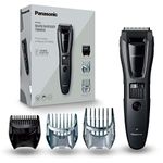 Panasonic ER-GB62 Wet & Dry Electric Hair, Beard & Body Trimmer for Men with 40 Cutting Lengths, Black