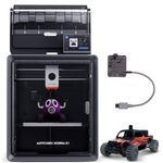 ANYCUBIC Kobra S1 Combo 3D Printer, Multicolour FDM Printer, 600mm/s High Speed, Closed CoreXY Construction,Active Drying, LeviQ 3.0, Compatible for PLA/PETG/ASA/ABS Filament, Realize Smooth Printing