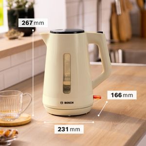 Bosch MyMoment Electric Kettle 1.7L – Cream