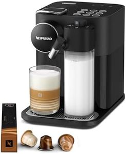 Nespresso De'Longhi Gran Lattissima EN640.B, Automatic Coffee Maker, Single-Serve Capsule Coffee Machine, Automatic Frothed Milk, 19 Bar Pressure, Cappuccino, Latte, 1400W, Sophisticated Dark Black