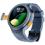 AGEasy Protec Fall Detection Smartwatch for Seniors with 4G LTE Calling, SOS Button for Emergencies, 1.28” AMOLED Display, IP68 Water Resistance, Pill Reminder & One Full Day Battery Life (Rich Gray)