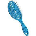 Ninabella Organic Detangle Hair Brush for Women, Men & Children - Does not Pull the Hair - Hair Straightening Brushes for Curly, Straight & Wet Hair - Unique Spiral Hairbrush