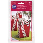 Wilton Handled Treat Bags 4/pkg-Peppermint